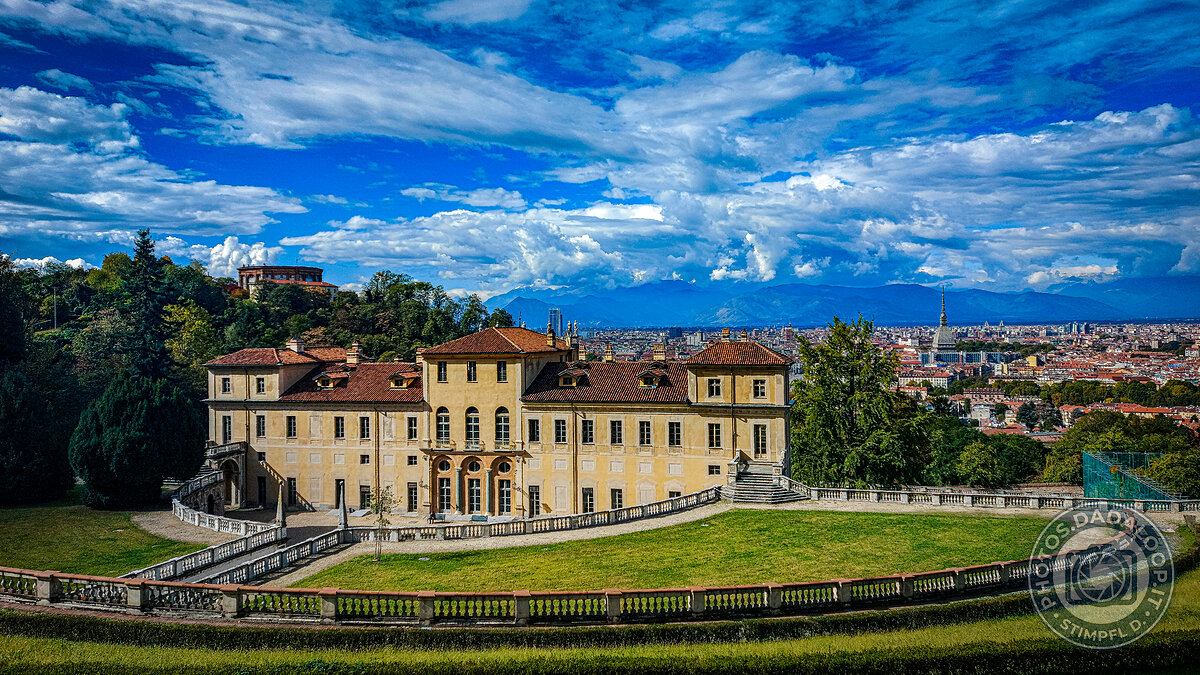 Villa della Regina e Torino, vista panoramica