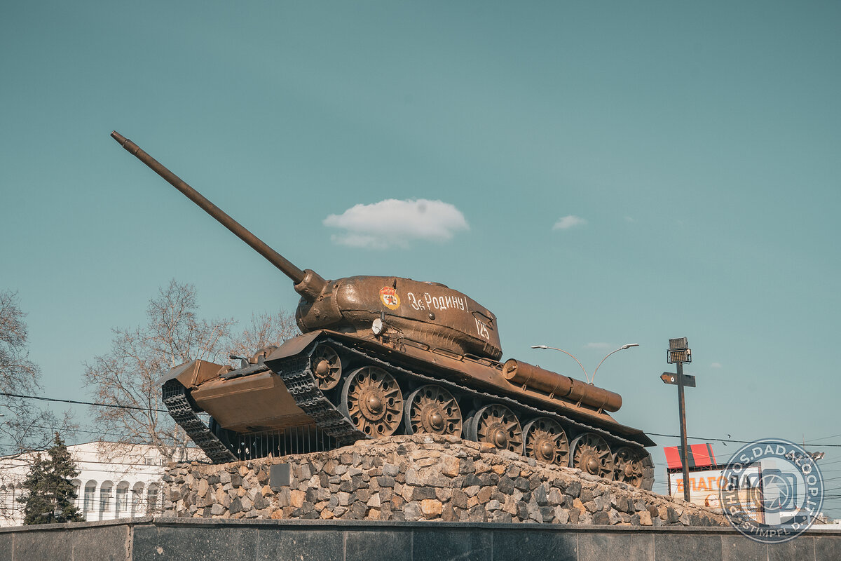 Monumento al carro armato sovietico T-34, Transnistria